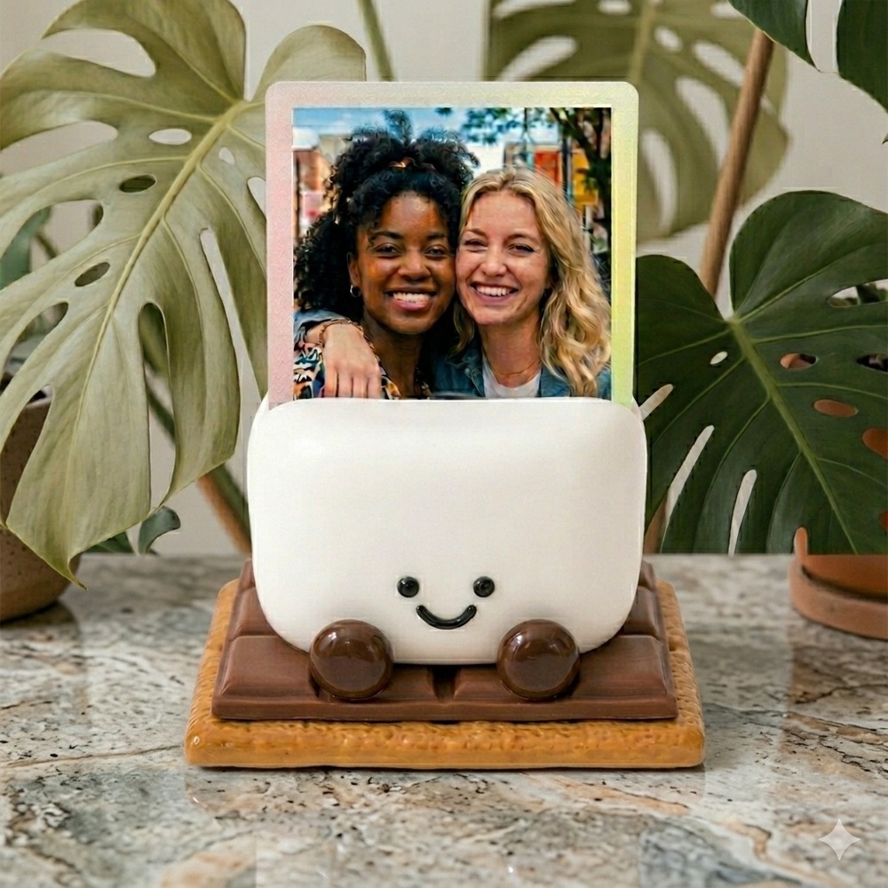 S’more Photo Holder - Jellycat Inspired 3D Card Clip - 3"